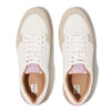 FITFLOP hvid sneaker med pink bagkappe,