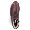 RIEKER brun skind støvle med varmt foer,