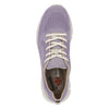RIEKER viol farvet sneaker i tekstil,
