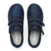 NEW FEET blå nubuck sko med orthostretch,