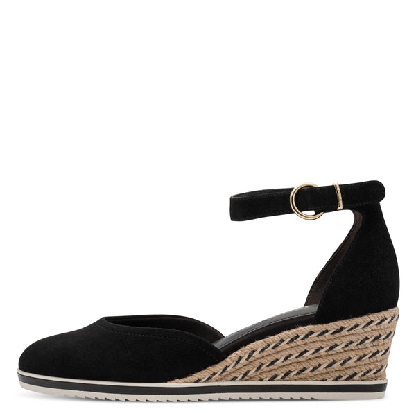 Tamaris Espadrille Sandal Sort – 22309/001