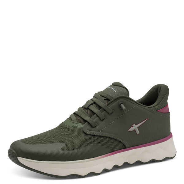 Grøn Tamaris Sneaker Low Tamaris 23700/761– Komfortabel og Åndbar Hverdagssko