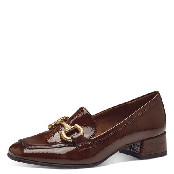 Tamaris Loafer Brun Lak – 24316-305