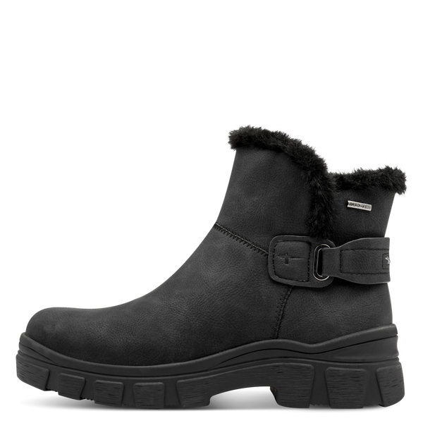 Tamaris Sort Støvle med Varm Foring, Duotex og Antislide Sål (1-26825-45-001)