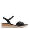 Tamaris 28106-001 Sort – Elegant og Komfortabel Damesandal