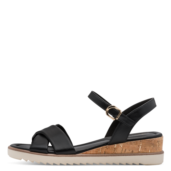 Tamaris 28106-001 Sort – Elegant og Komfortabel Damesandal