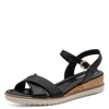 Tamaris 28106-001 Sort – Elegant og Komfortabel Damesandal