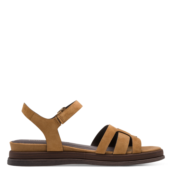 Tamaris 28235-305 Cognac – Elegant og Komfortabel Damesandal