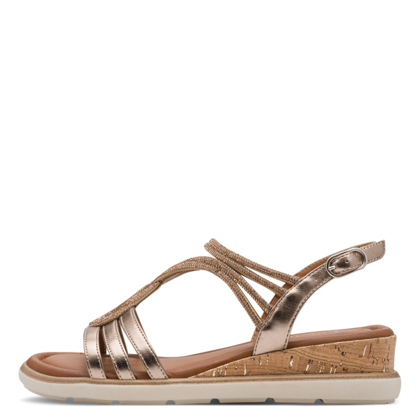 Tamaris 28714-900 Bronze – Elegant og Komfortabel Damesandal