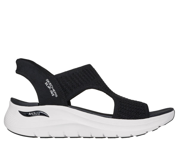 Skechers Arch Fit Sandal Slip-Ins Sort – 119466/BLK
