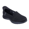 SKECHERS sort tekstil Slip-Ins ballerin
