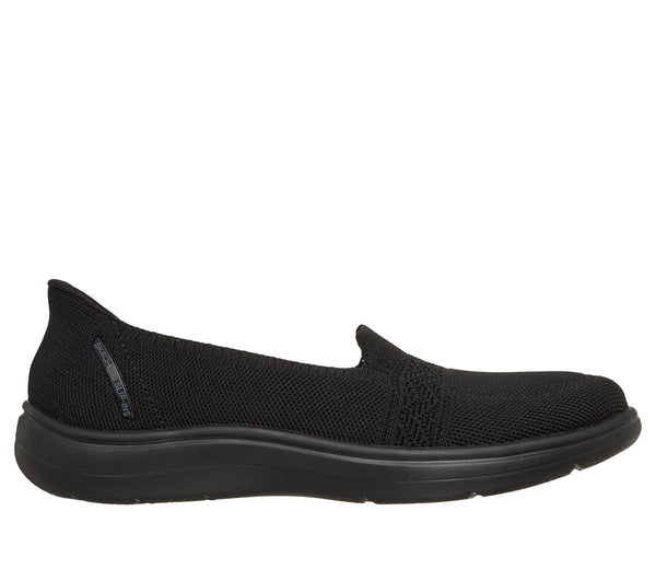 Skechers Ballerina Slip-Ins Sort – 138435/BBK
