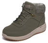 Skechers Slip-Ins Damestøvle Olive Waterproof – 144725-OLV