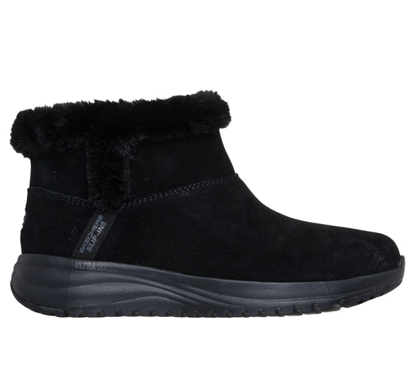 Skechers Slip-Ins Damestøvle Sort Waterproof – 144740-BBK