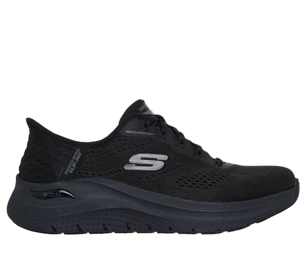 Skechers Damesneaker Sort Slip-Ins Arch Fit Waterproof – 150337-BBK