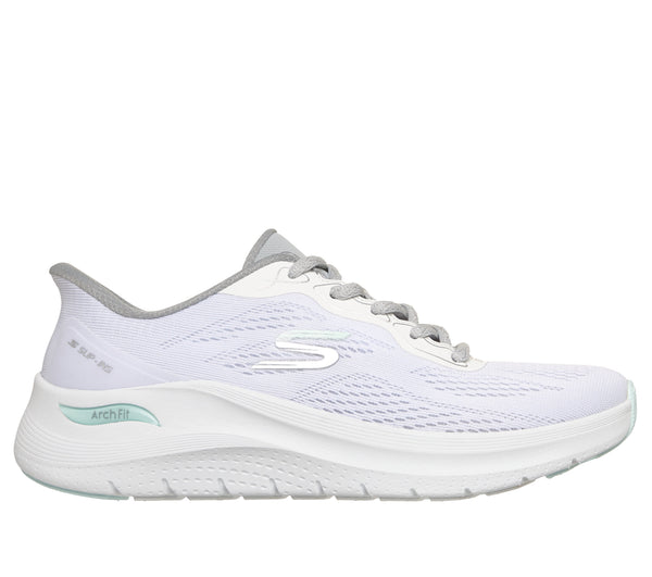 Skechers Arch Fit 2.0 Slip-Ins Hvid – 150338-WHT