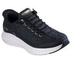 Skechers Slip-Ins Cozy Fit Damesneaker Sort/Rosaguld – 150413-BKRG