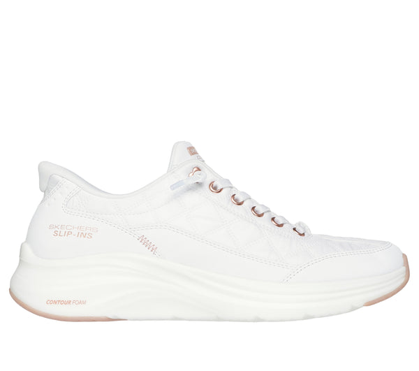 Skechers Slip-Ins Cozy Fit Hvid – 150413-WTRG