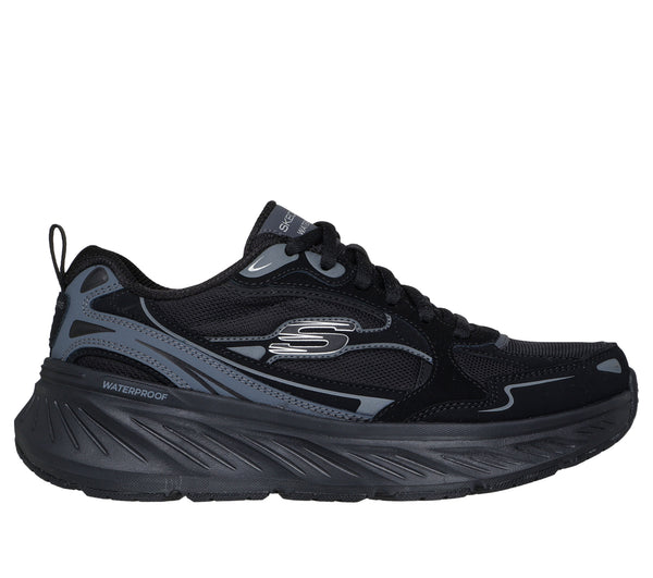 Skechers Relaxed Fit: Edgeride - Misty Skies Vandtæt Sko Dame – Sort (150498BBK)