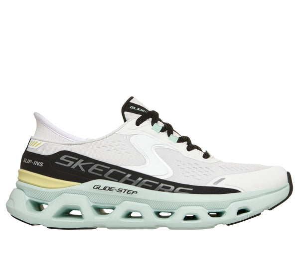 Skechers Slip-Ins Glide-Step Damesneaker Hvid/Multi – 150510-WMLT