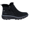 SKECHERS sort ruskindstøvle vandtæt