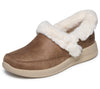 Skechers Slip-Ins Damehjemmesko Brun med Varmt Foer – 168114-CSNT
