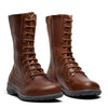 New Feet Damestøvle Brun Wide Fit med TEX-membran – 172-21-137