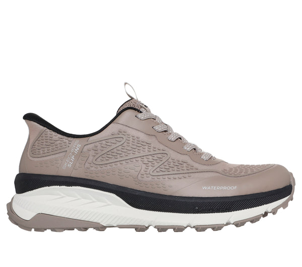 Skechers Slip-ins Waterproof Switch Back Taupe/Sort – 180257/TPBK