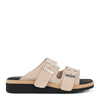 New Feet 202-68-635 Sand – Komfortabel Damesandal Medium Læst