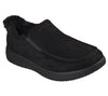 Skechers Herrehjemmesko Sort med Varmt Foer – 205606-BBK