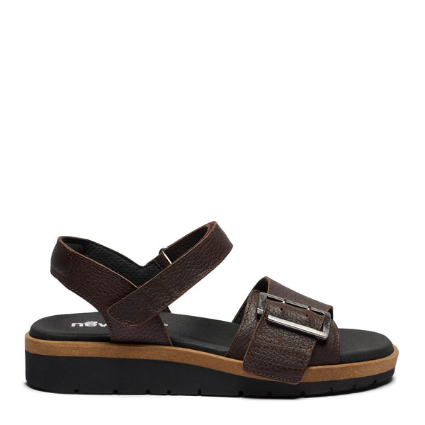 New Feet Damesandal Brun Medium – 211-13-134