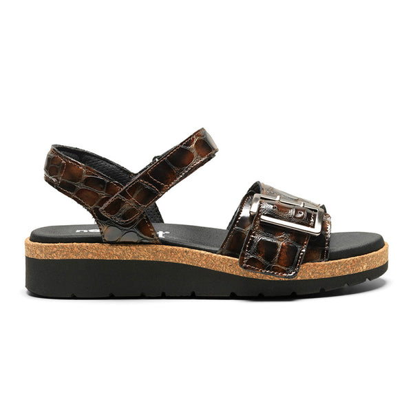 New Feet 211-13-1934 Brun – Komfortabel Damesandal