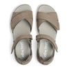 New Feet 211-39-1535 Sand Nubuck – Komfortabel Damesandal Wide