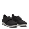 New Feet dame hjemmesko 212-14-910 i sort filt med velcro – varm, komfortabel og støttende