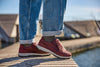 New Feet Damesneaker Bordeaux Wide Fit med TEX-membran – 212-33-1023