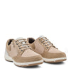 New Feet Damesneaker Beige Wide med Lynlås – 212-33-842