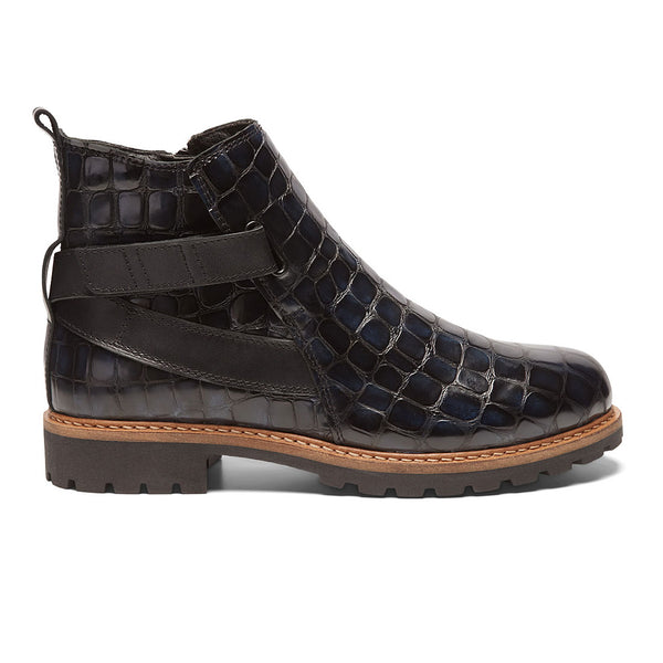 NEW FEET sort kalveskind med struktur