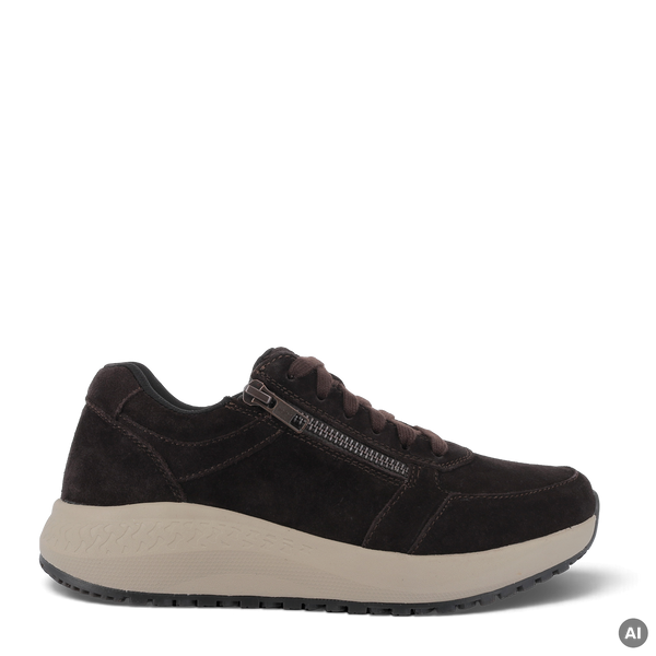Green Comfort Zigga Damesneaker Mørk Brun – 228081Q10-039