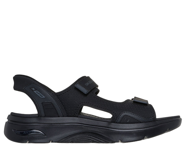 Skechers Go Walk Slip‑ins Arch Fit Herresandal Sort – Komfort og støtte hele dagen | 229391/BBK