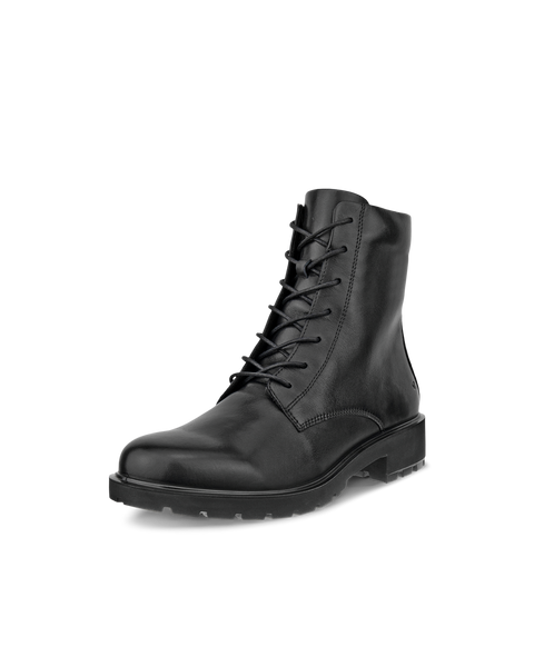 ECCO METROPOLE VIENNA 23130301001 – Elegant damestøvle med snørelukning og praktisk lynlås