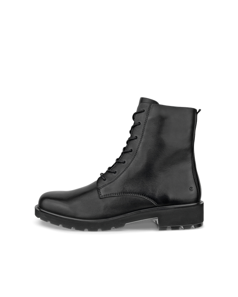 ECCO METROPOLE VIENNA 23130301001 – Elegant damestøvle med snørelukning og praktisk lynlås