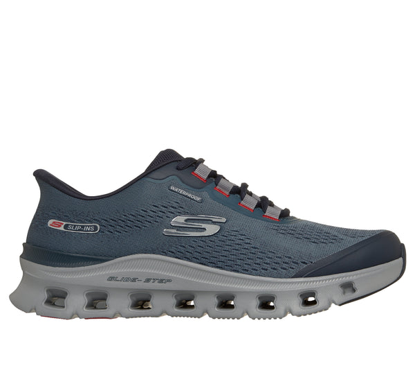 Skechers Slip-ins Waterproof Herresneaker Blå – 233135/NVGY