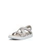ECCO Soft Sandal W Cross 238813/61564 – Komfortabel Damesandal i Læder