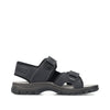 Rieker Herresandal 25053/00 Sort – Let og Komfortabel Sandal