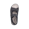 Rieker Herresandal 25053/00 Sort – Let og Komfortabel Sandal
