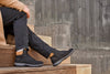 New Feet Damestøvle Sort Oil Skind med TEX-membran – 252-19-310