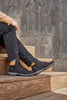New Feet Damestøvle Sort Oil Skind med TEX-membran – 252-19-310