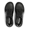 NEW FEET Sort snøresko med stretch