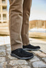 New Feet 261-26-1710 Wide TEX i sort suede