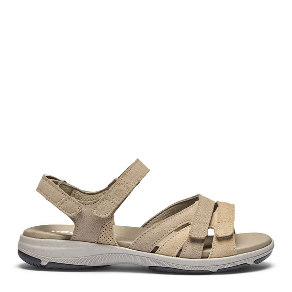 New Feet 261-30-1735 Sand – Komfortabel Damesandal Wide
